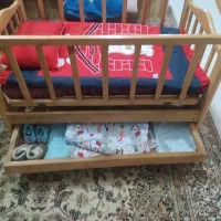 گهواره کنار تخت مادر|تخت و صندلی بچه|اصفهان, برازنده|دیوار