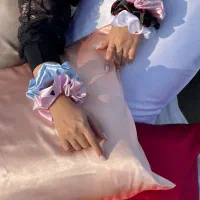 «روبالشی ساتن ابریشم ضدریزش‌مو ارسال فوری|سرویس روتختی|قائم‌شهر, |دیوار