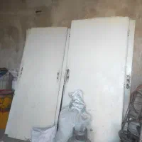 درب چوبی بدون چهارچوب