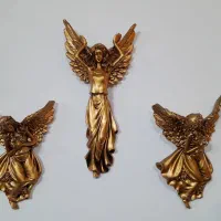 دیوار کوب طلایی