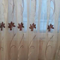 دوتا پرده حریر ترک|پرده، رانر، رومیزی|تهران, آبشار تهران (دریاچه)|دیوار