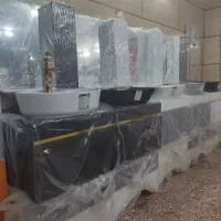 آینه باکس کمد کابین روشویی شیرآلات سینک