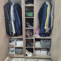 سرویس خواب دو نفره ام دی اف|تخت و سرویس خواب|مشهد, کارمندان دوم|دیوار