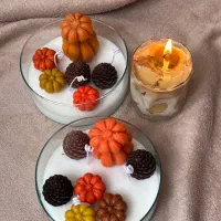 شمع شات پاییزی|صنایع دستی و سایر لوازم تزئینی|کاشان, زیدی|دیوار