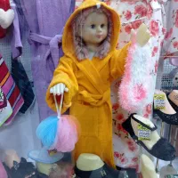 حوله لباس بچه گانه پشت کارتونی نخ پنبه