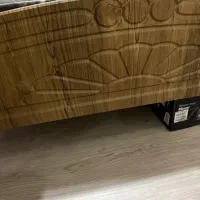 تخت یک‌ونیم‌نفره ۱۲۰×۲۰۰ با دو صفحه کف سالم|تخت و سرویس خواب|اهواز, پادادشهر|دیوار