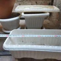 گلدان بزرک وکوچک