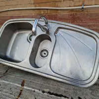 سینک اخوان توکار 100 سانتی