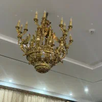 ۳ عدد لوستر برنز قدیمی اصل