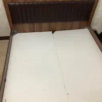 تخت دو نفره شرکتی آپادانا بهمراه ست تشک و پاتختی|تخت و سرویس خواب|تهران, امجدیه (خاقانی)|دیوار
