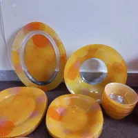 سرویس آرکوپال لومینارک اصل فرانسه باپارچ ولیوان|ظروف سرو و پذیرایی|کرج, چهارصد دستگاه|دیوار