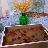 سینی چوبی رزینی
