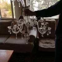 لوستر کریستال ۶شعله