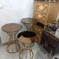 عسلی آینه ای|مبلمان خانگی و میز عسلی|قزوین, |دیوار