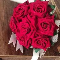 دسته گل حنابندون و عروسی|گل مصنوعی|تبریز, |دیوار