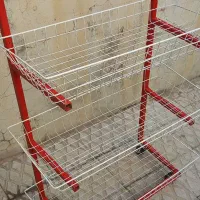 قفسه پفک فلزی دو طرفه