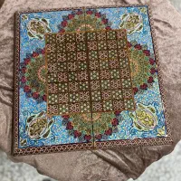 تخته نرد و شطرنج خاتم کاری با کیف و مهره نردخاتم|صنایع دستی و سایر لوازم تزئینی|اصفهان, نقش جهان|دیوار