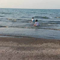 زمین امیربکنده  کنار دریا سنددار