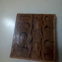 کیف تمام چرم طبیعی پوست مار