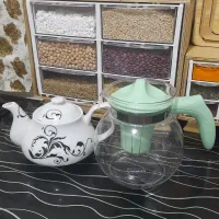 قوری و جا  میوه ای