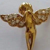 مدال آویز طلا فرشته.