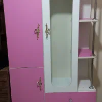 کمد کودک دخترانه MDF شیک و سالم