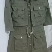 لباس دخترانه کت و دامن