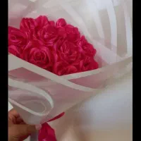 دسته گل ربانی|گل مصنوعی|بروجن, |دیوار