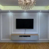 نصاب قاب بندی دیوار .قرنیز.تی وی وال ترمو ماربل