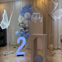 فروشگاه تم تولد و لوازم تولد رنگین کمان بادکنک