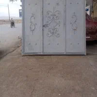 درب حیاط ماشین رو