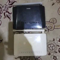 دوعدد مودم،وایفای D-Link