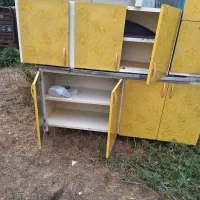 کابینت با لگن ظرف شویی