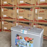 فریزر صندوقی پارس سفید سیلور