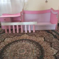 دوعدد تخت گهواره|تخت و صندلی بچه|کرمان, |دیوار