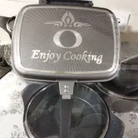 قابلمه تمام چدن۱۲پارچه Baroly نو آکبند پاکدشت|ظروف پخت‌وپز|پاکدشت, پاکدشت (مامازند)|دیوار