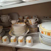 ظروف چینی ۱۲نفره اصل ژاپن|ظروف سرو و پذیرایی|ری, دیلمان|دیوار