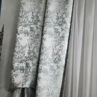 پرده پذیرایی نو نو و بسیار تمیز|پرده، رانر، رومیزی|قرچک, شهرک طلائیه|دیوار