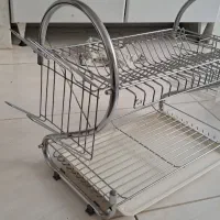 آبچکان رومیزی میزی و۲عدد دیس ملامین