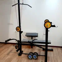 میز ورشی ۵۸کاره پروفیل۶۰در۶۰عرض ۱۱۰ دستگاه بدنسازی