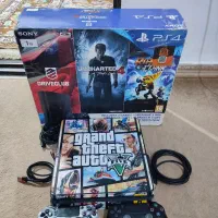 Ps4 slim 1tra دو دسته کارتن نو