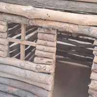 کلبه چوبی . صنایع دستی|صنایع دستی و سایر لوازم تزئینی|مشهد, هنرور|دیوار