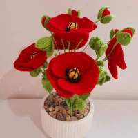 گل های دست ساز زیبا با ماندگاری دائمی