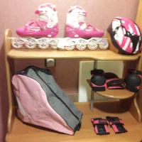 ست کامل کفش اسکیت خارجی با کلیه لوازم|دوچرخه، اسکیت، اسکوتر|تهران, حسینآباد|دیوار