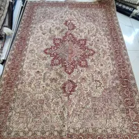 جفت فرش 6متری هریس کرم. 50رج