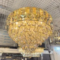 لوستر  کلیپسی، طلایی ونقره ای