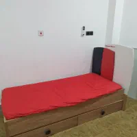 3 تخت خواب|تخت و سرویس خواب|لامرد, |دیوار