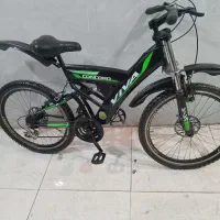 دوچرخه 24 کمک فنردار دنده ای