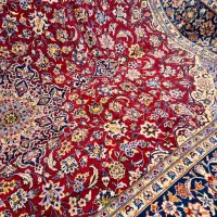 ۱۲ متری دستباف اصفهان قرمز گوشتدار زیر قیمت بازار|فرش|تهران, یوسفآباد|دیوار