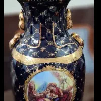 ظروف تزیینی سرمه ایی